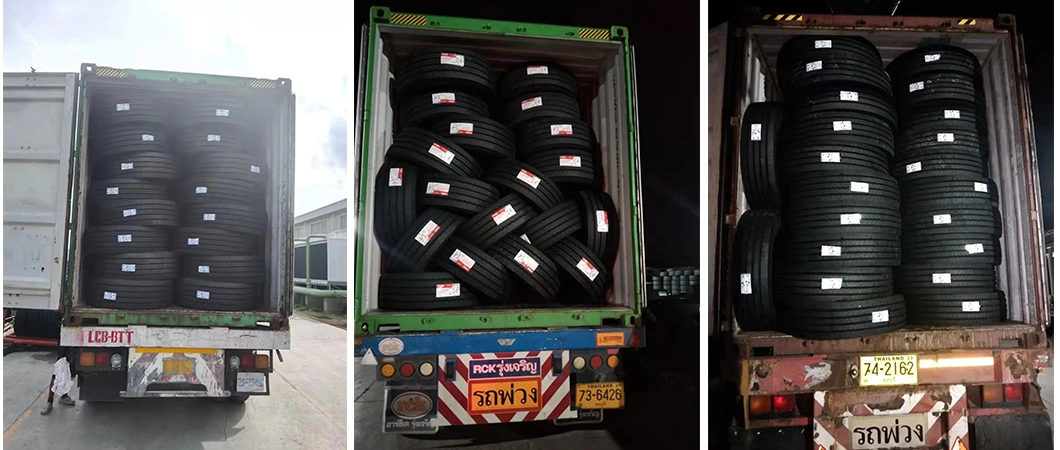 7 Years Warranty Thailand Factory Wholesale TBR Truck Bus Tyre All Semi Steel Radial Light Heavy Truck Tire11r22.5 11r24.5 295/75r22.5 with ECE Smartway DOT