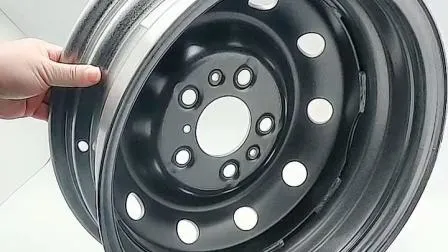 H&T Wheel 676c01t-S 16 дюймовый 16X6.5 PCD 6X130 стальной диск серебристой окраски для грузовиков